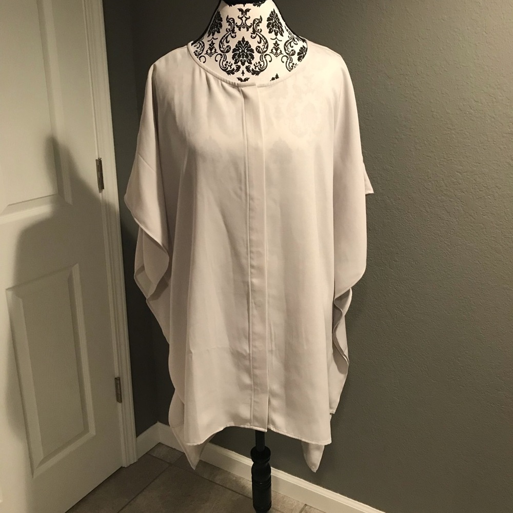 Draped Button-Down - Picture 2 of 3